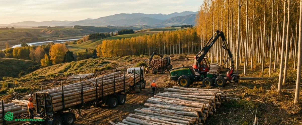 🌳 تحلیل دوره برداشت اقتصادی نهال (درخت) صنوبر