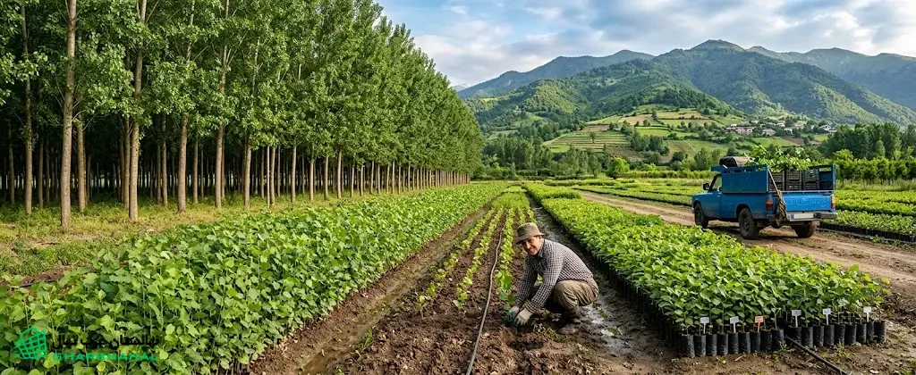 سرعت رشد درخت صنوبر در ایران و راهنمای خرید نهال